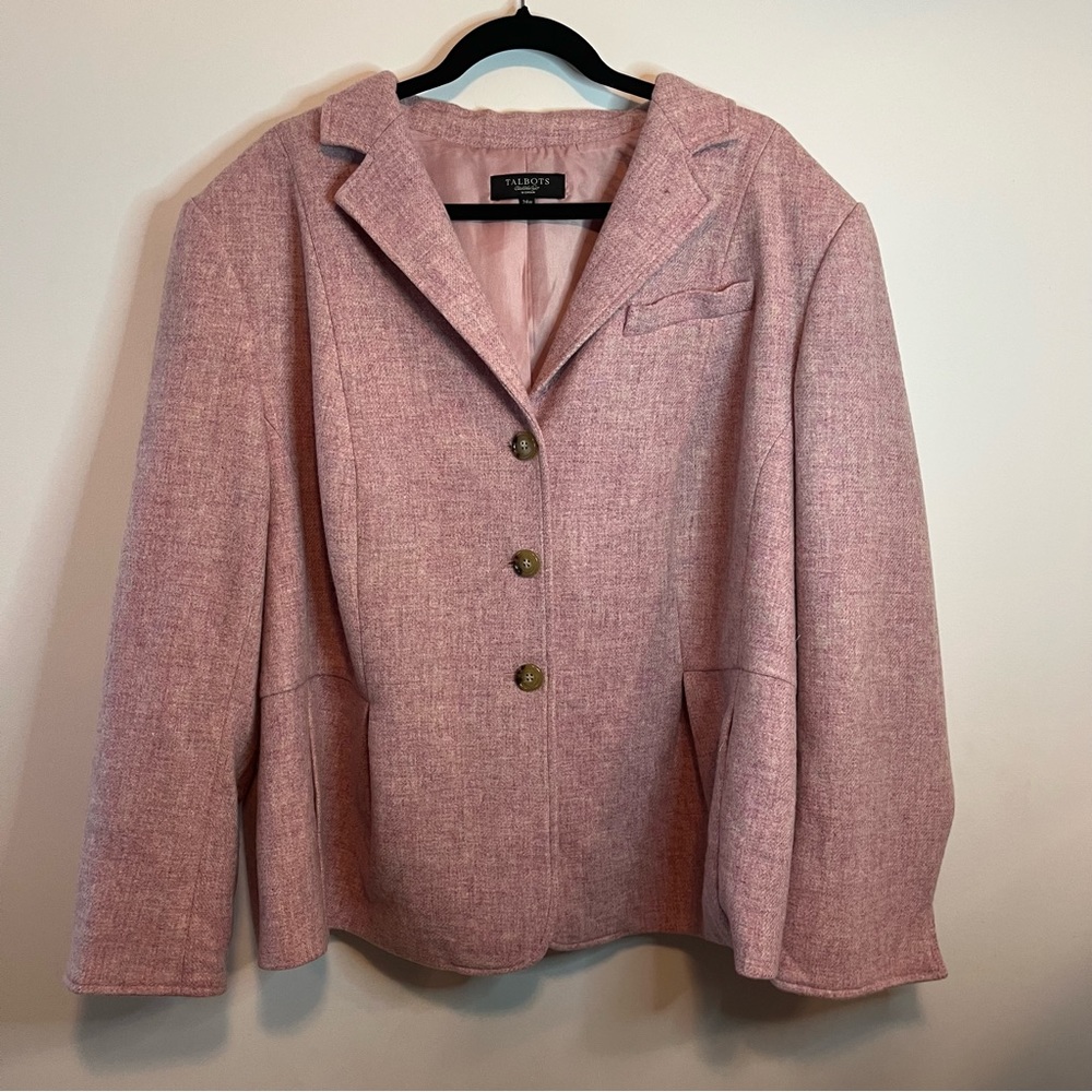 Talbots Pink Blazer